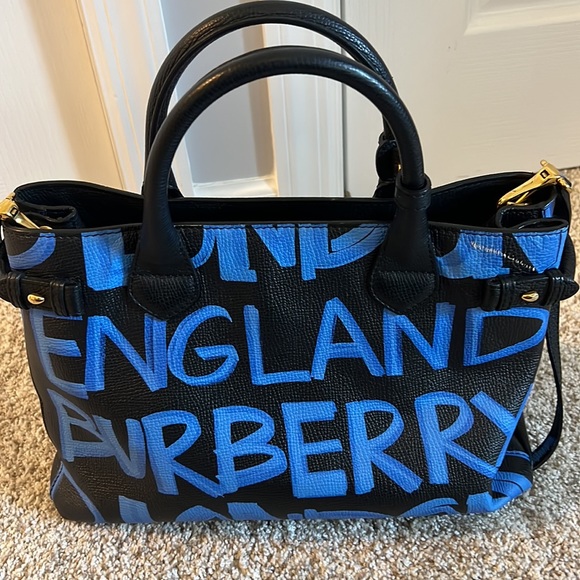 Burberry Medium Banner Graffiti Bag - Picture 11 of 15